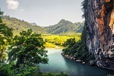 Get a bus from Hoi An to Phong Nha to experience the biggest caves in the world